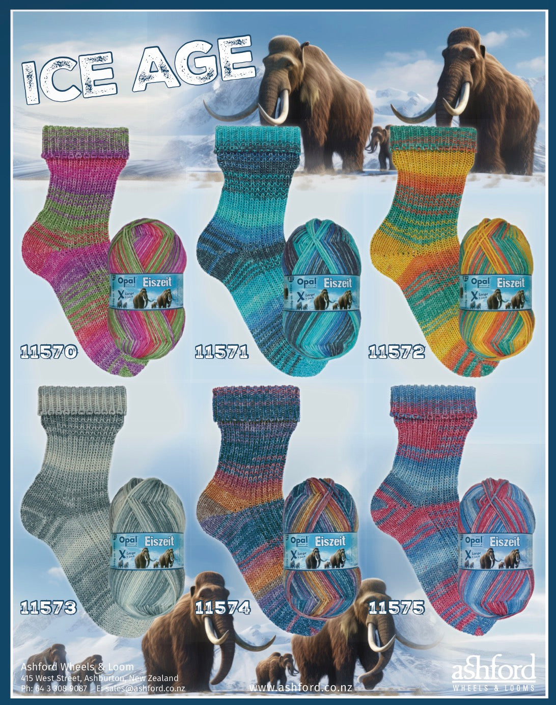 Opal DK sock yarn