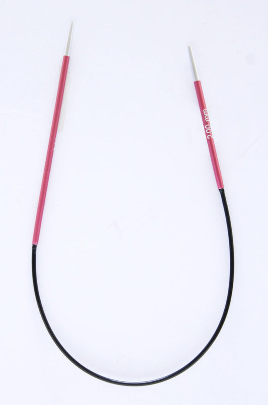 Knit Pro Zing // Fixed Circulars 25 cm Asymmetrical