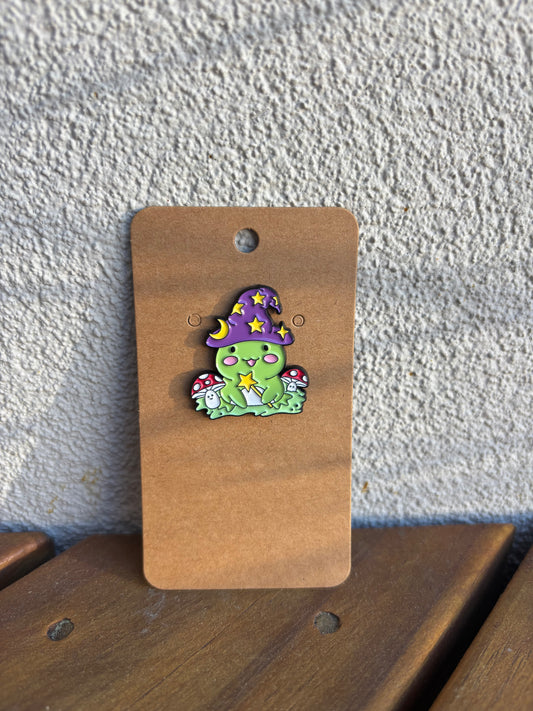 Enamel Pin Frogs
