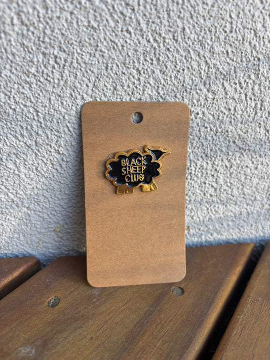 Enamel Pin - Black Sheep Club