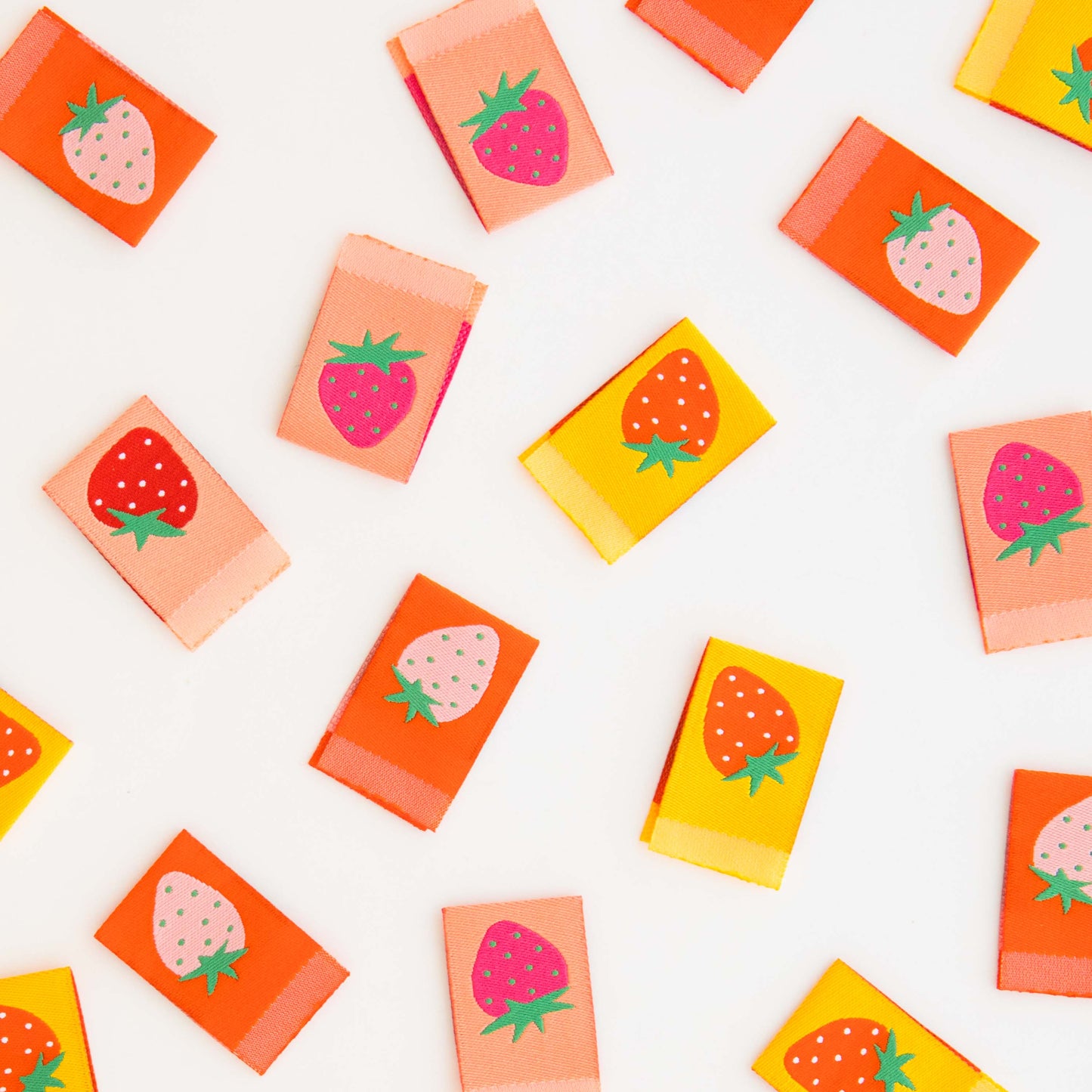 Strawberry Sewing / Knitting Labels