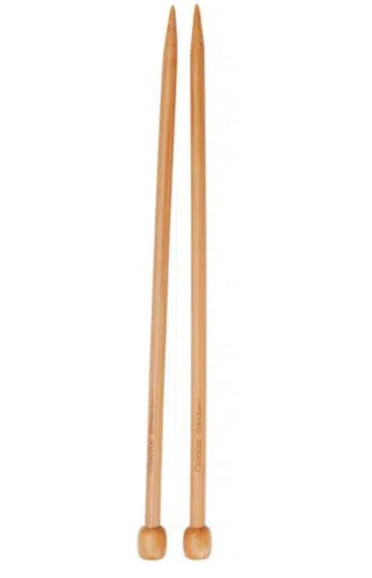ChiaoGoo 9" Bamboo Straight Needles