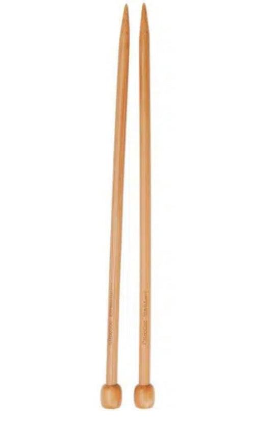 ChiaoGoo 9" Bamboo Straight Needles 3.25 mm