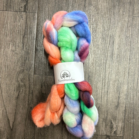 Handmaiden - Hand Dyed Braid NZ Polwarth