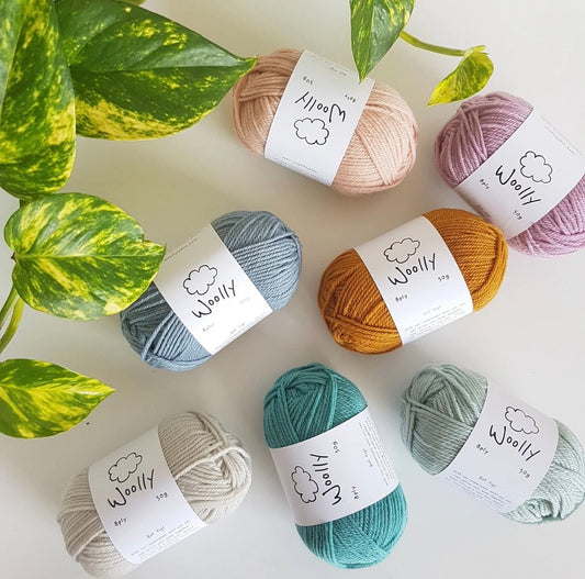 Woolly 8ply 100% NZ Wool