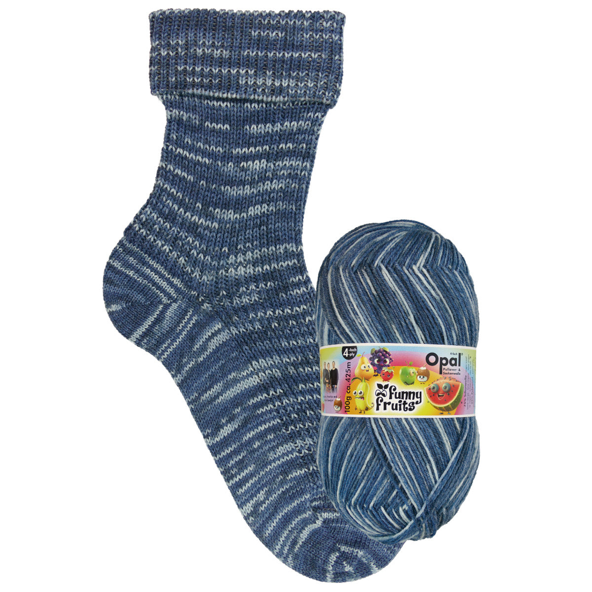 Opal Funny Fruits - Sock Yarn