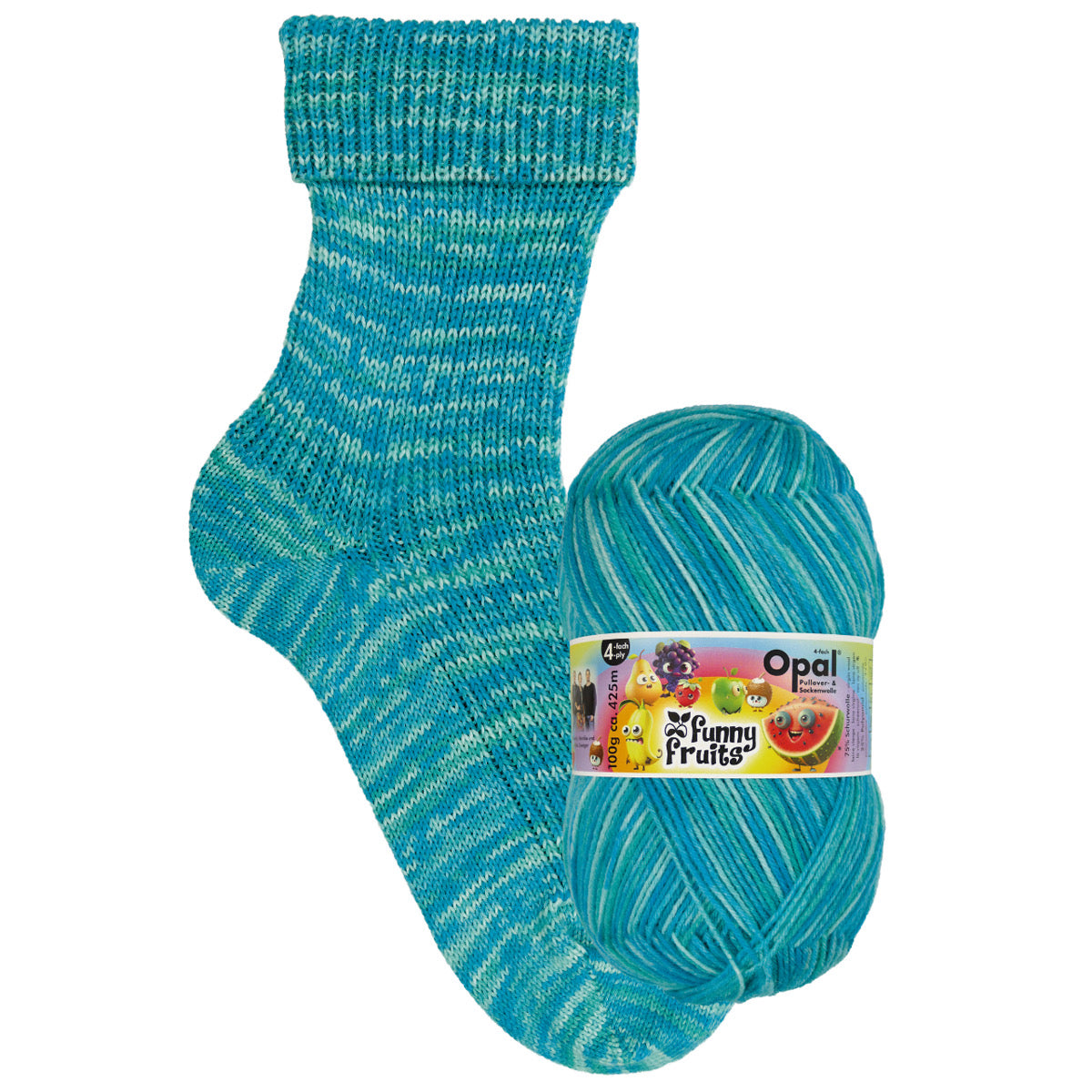 Opal Funny Fruits - Sock Yarn