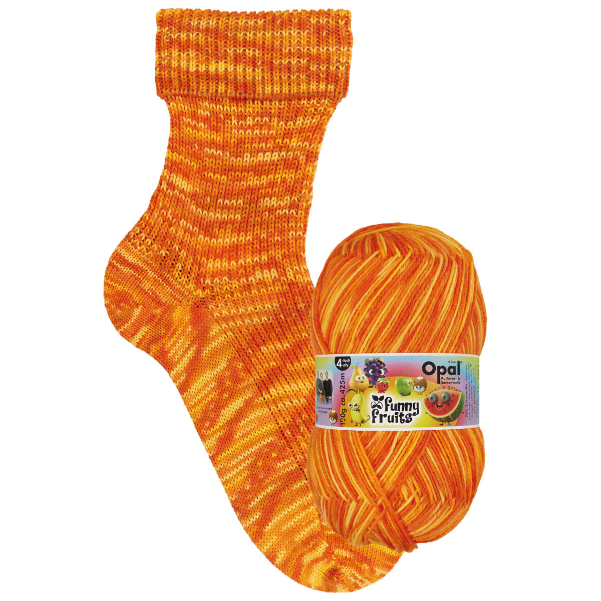 Opal Funny Fruits - Sock Yarn