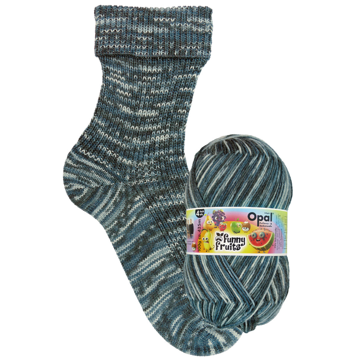 Opal Funny Fruits - Sock Yarn