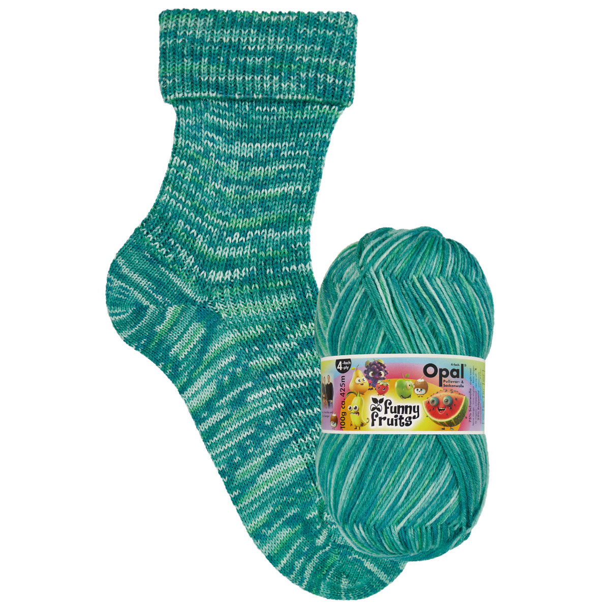 Opal Funny Fruits - Sock Yarn