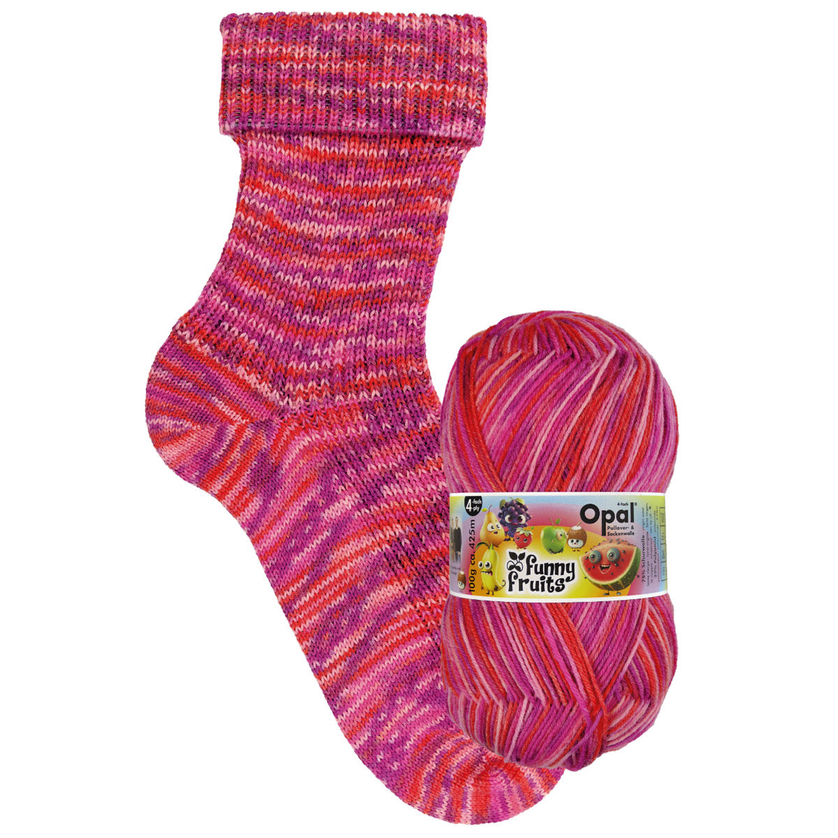 Opal Funny Fruits - Sock Yarn