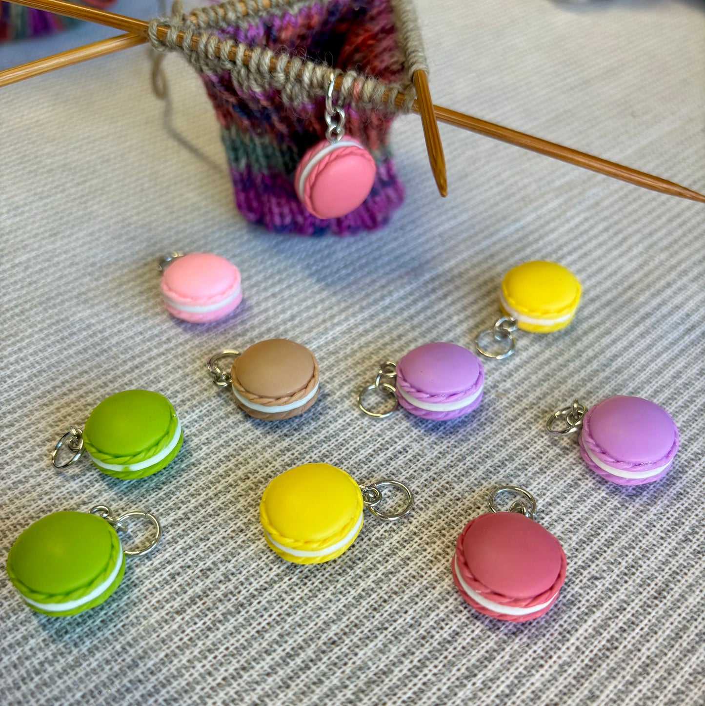 Stitch Markers - Macarons