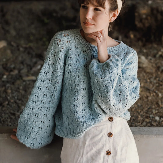 Holey Moley Sweater by Purl Foundry - Printed Pattern