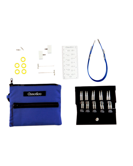 Chiaogoo Twist Blue Shorties Set