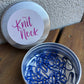 Lightbulb Stitch Markers in Tins