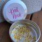 Lightbulb Stitch Markers in Tins