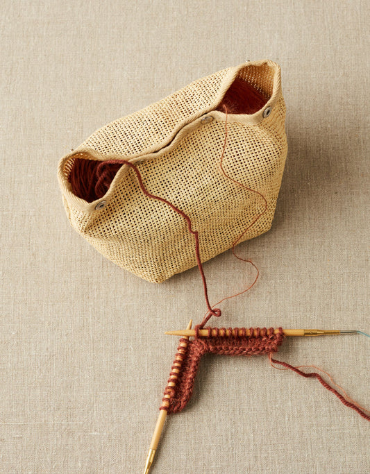 Cocoknits Natural Mesh Yarn Bag