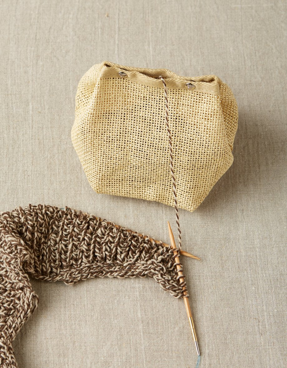 Cocoknits Natural Mesh Yarn Bag