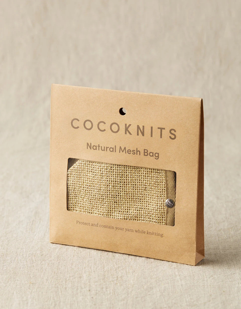 Cocoknits Natural Mesh Yarn Bag