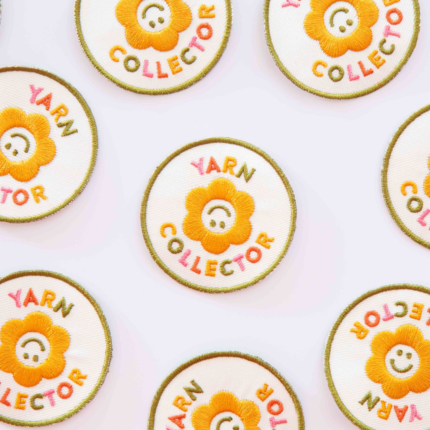 "Yarn Collector" Iron-On Patch