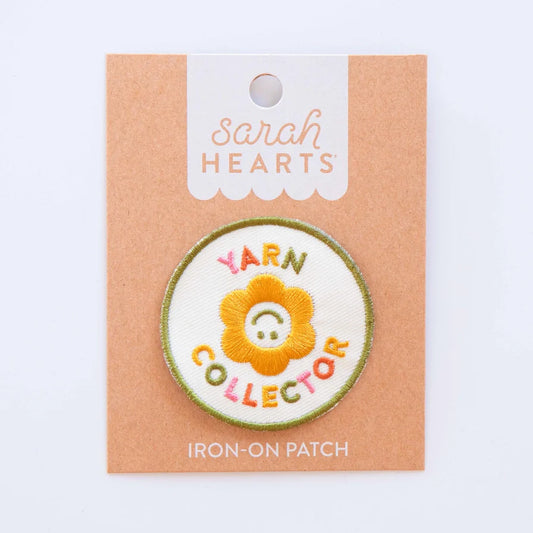 "Yarn Collector" Iron-On Patch