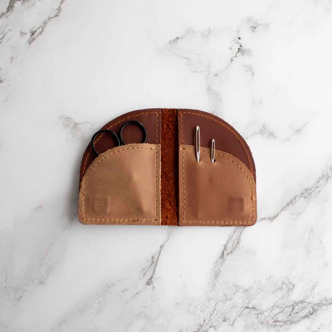 Thread and Maple On the Go Leather Notions Fold