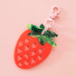 Strawberry Needle Gauge Bag Charm