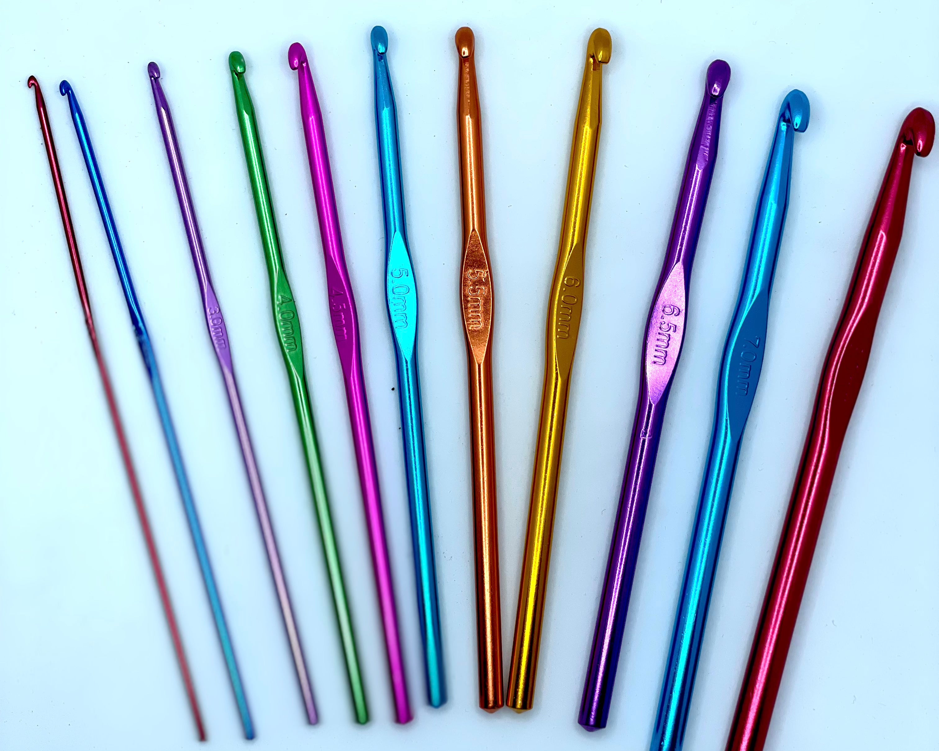 Rainbow Crochet Hooks – The Knit Nook