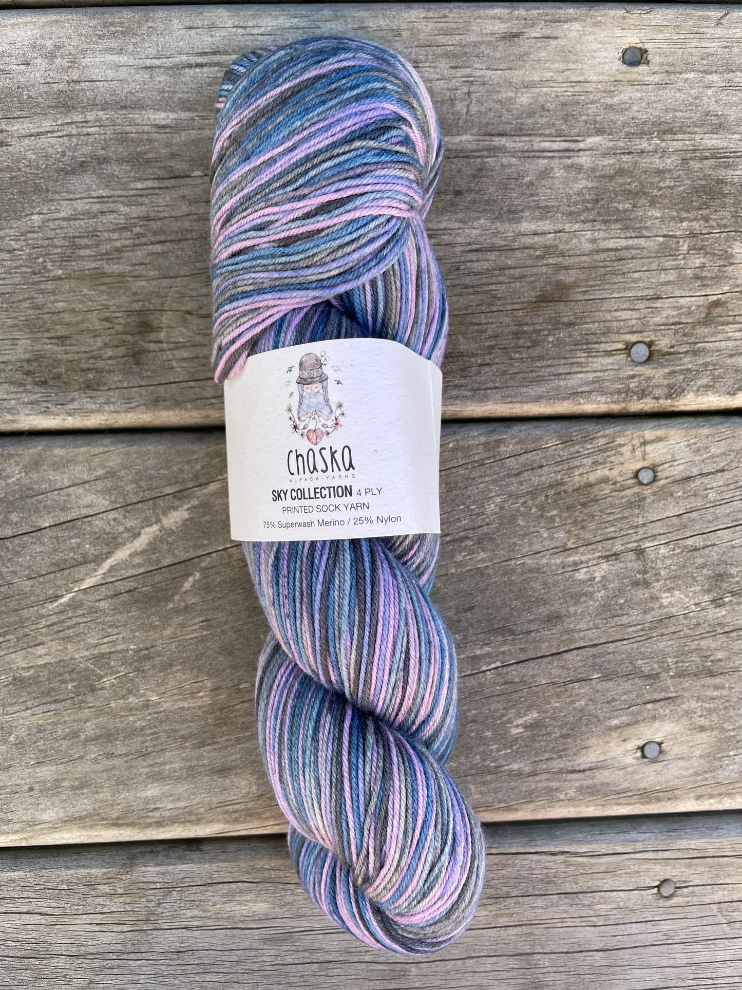 Chaska Sky Collection Sock Yarn