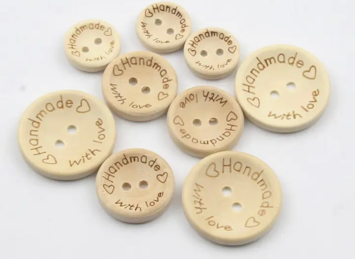 Buttons - Handmade with Love