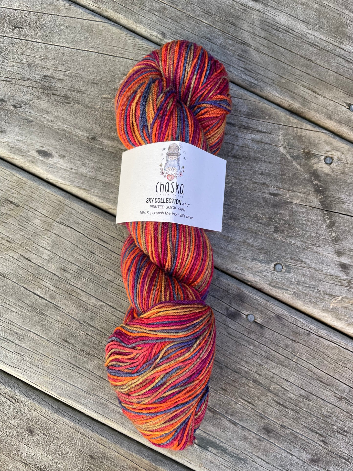 Chaska Sky Collection Sock Yarn