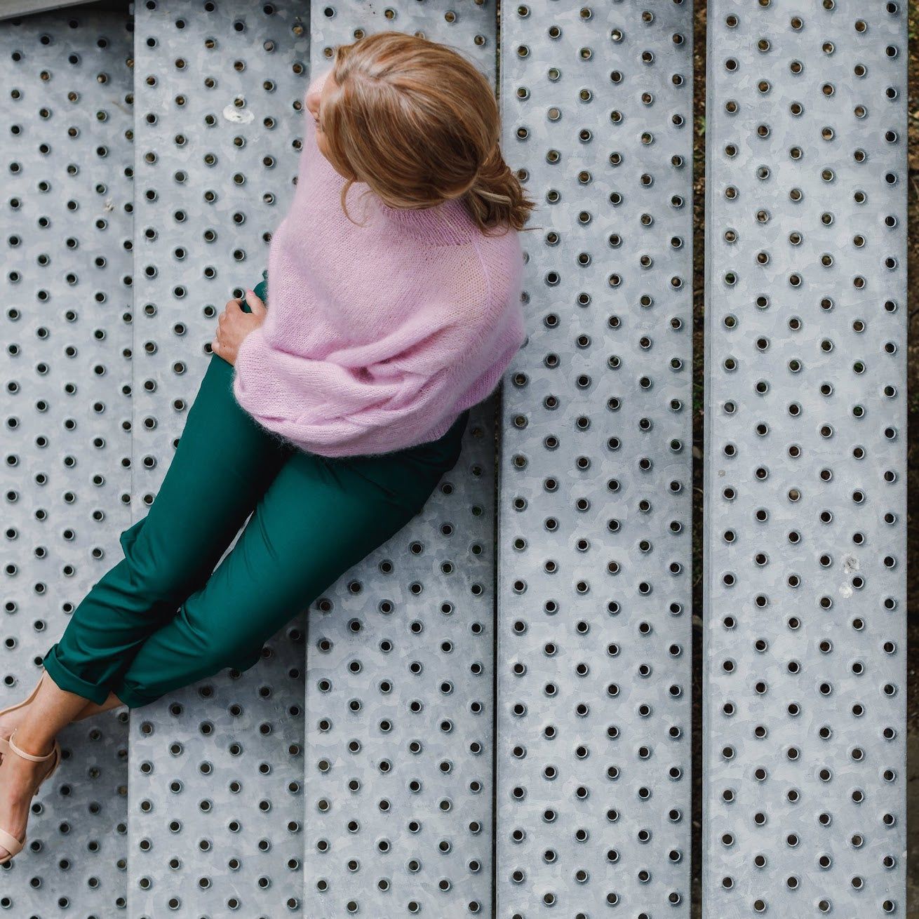 Plait Sleeve Sweater by Purl Foundry - Printed Pattern